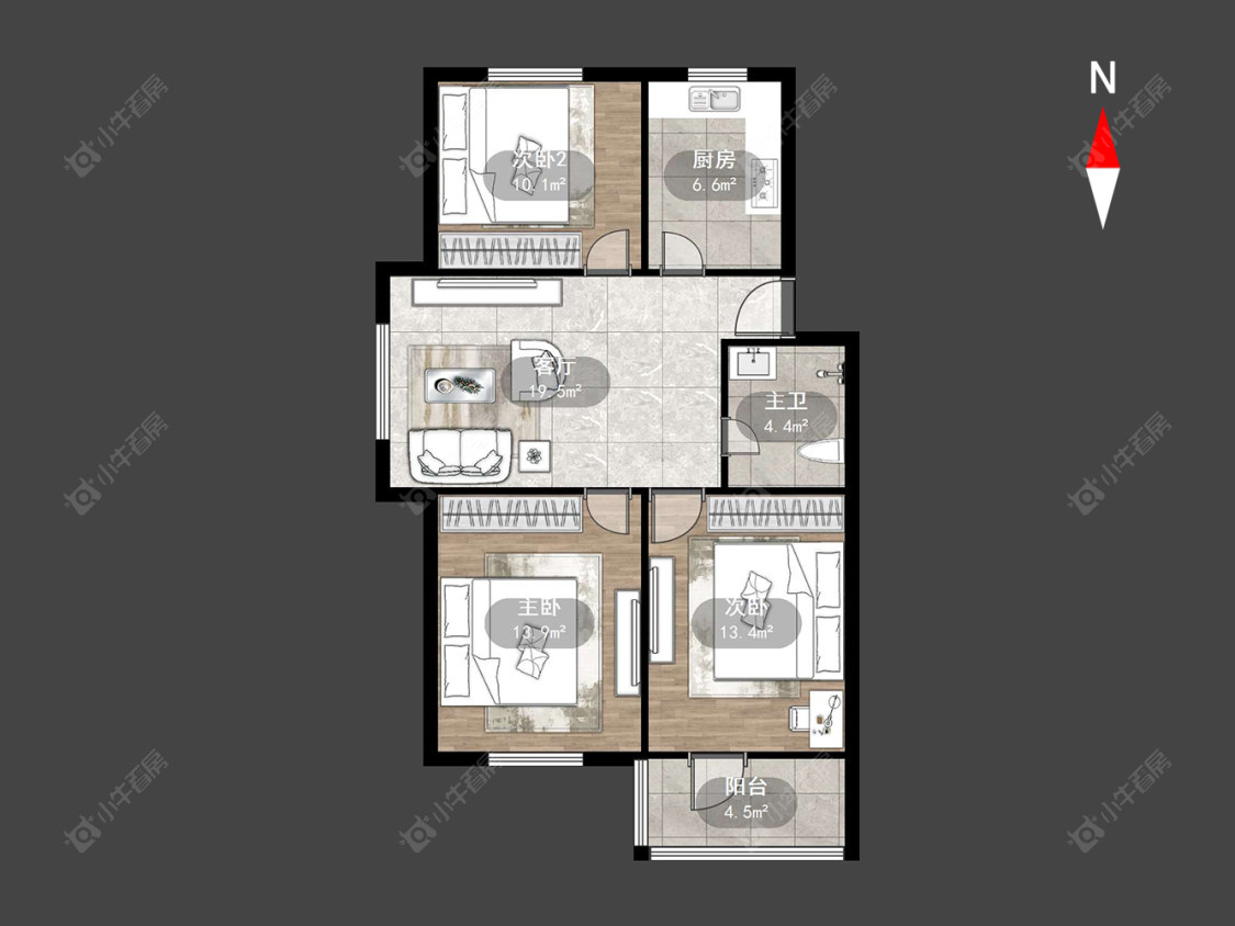 常州广成路小区新区在售二手房源户型图_小牛看房