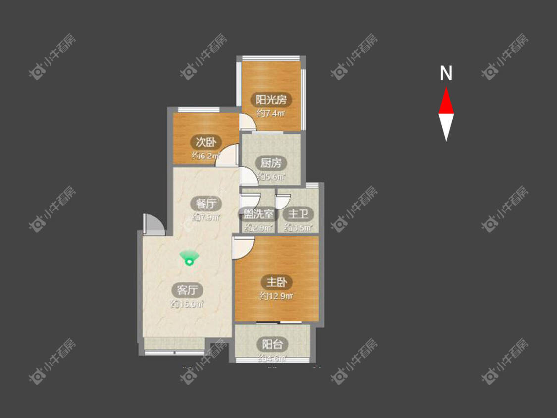 常州清水湾花园一期在租房源_小牛看房