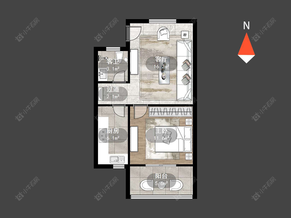 绿地香颂花园房源户型图 常州绿地香颂花园在售二手房源户型图_小牛看房