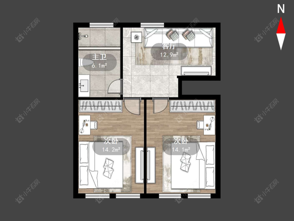 机械新村房源户型图 常州机械新村在售二手房源户型图_小牛看房
