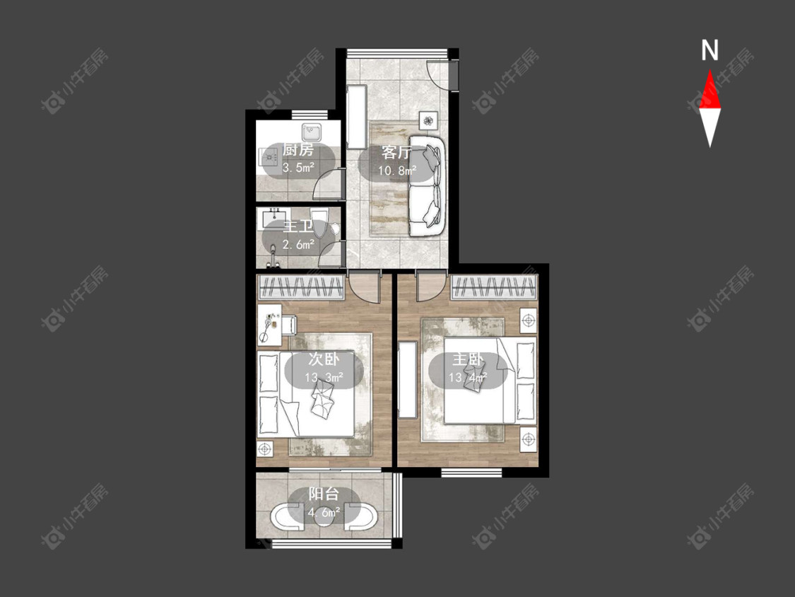 常州清潭新村在售二手房房源户型图_小牛看房