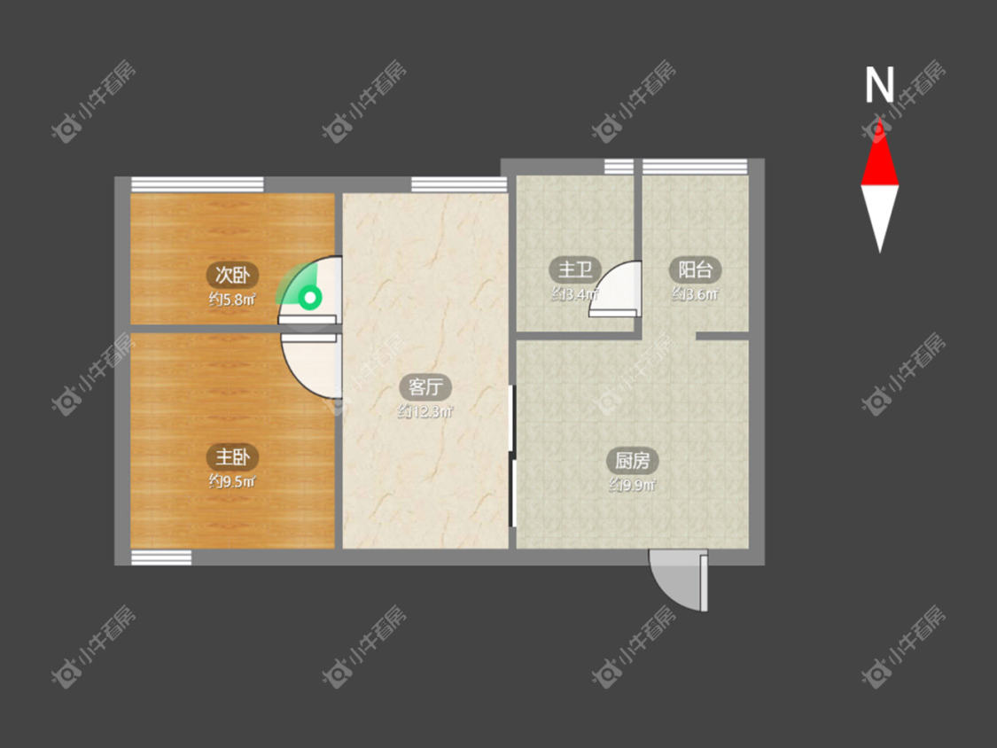 常州新城蓝钻苑东区在租房源_小牛看房