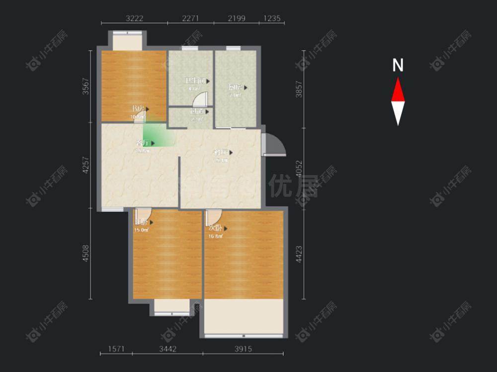 阳湖名城房源户型图 常州阳湖名城在售二手房源户型图_小牛看房