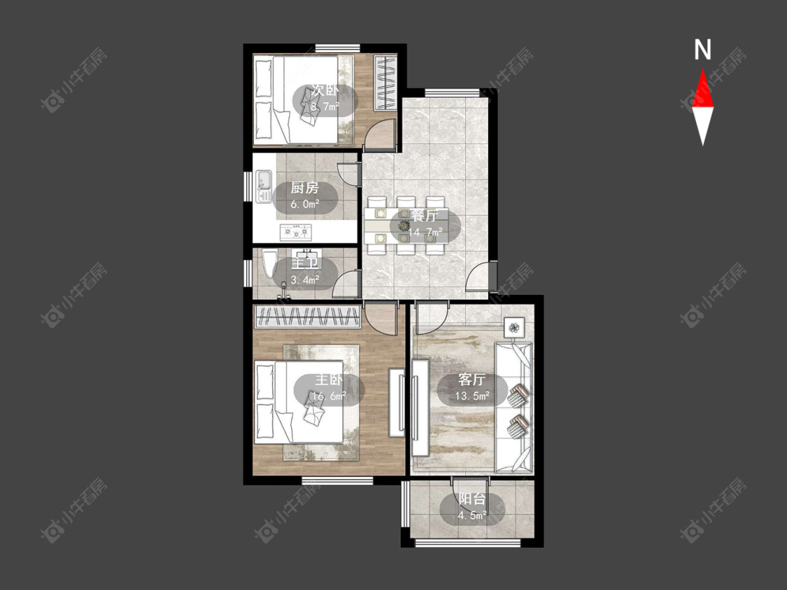 清潭许家巷房源户型图 常州清潭许家巷在售二手房源户型图_小牛看房