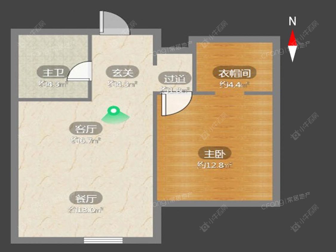 景荟凤凰公寓房源室内图 常州景荟凤凰公寓在租房源室内图_小牛看房