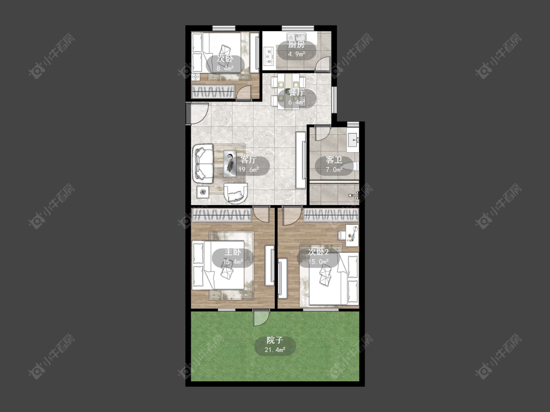 丹阳东方苑在售二手房源户型图_小牛看房