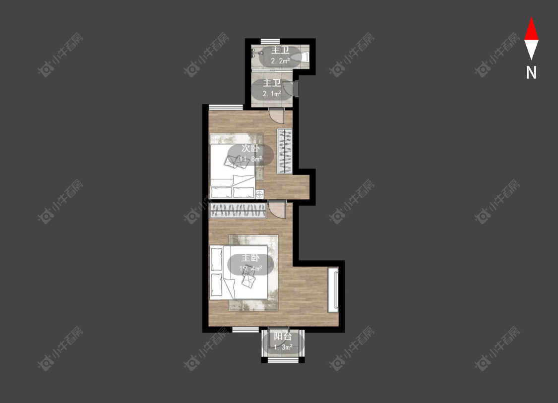 常州和平里在售二手房源户型图_小牛看房