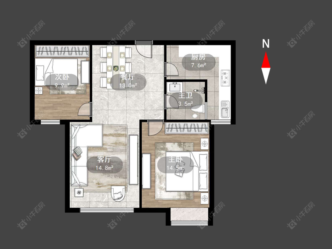 典雅花园房源户型图 常州典雅花园在售二手房源户型图_小牛看房
