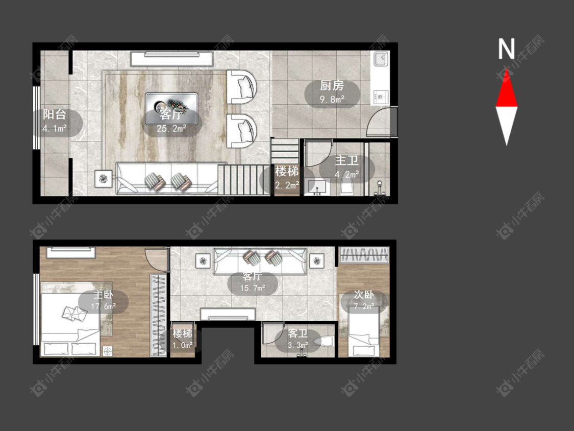 银河湾第一城一期房源户型图 常州银河湾第一城一期在售二手房源户型图_小牛看房