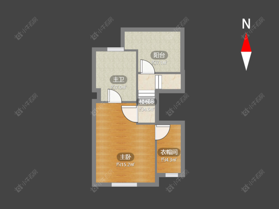 常州东渡海派青城在售二手房源户型图_小牛看房