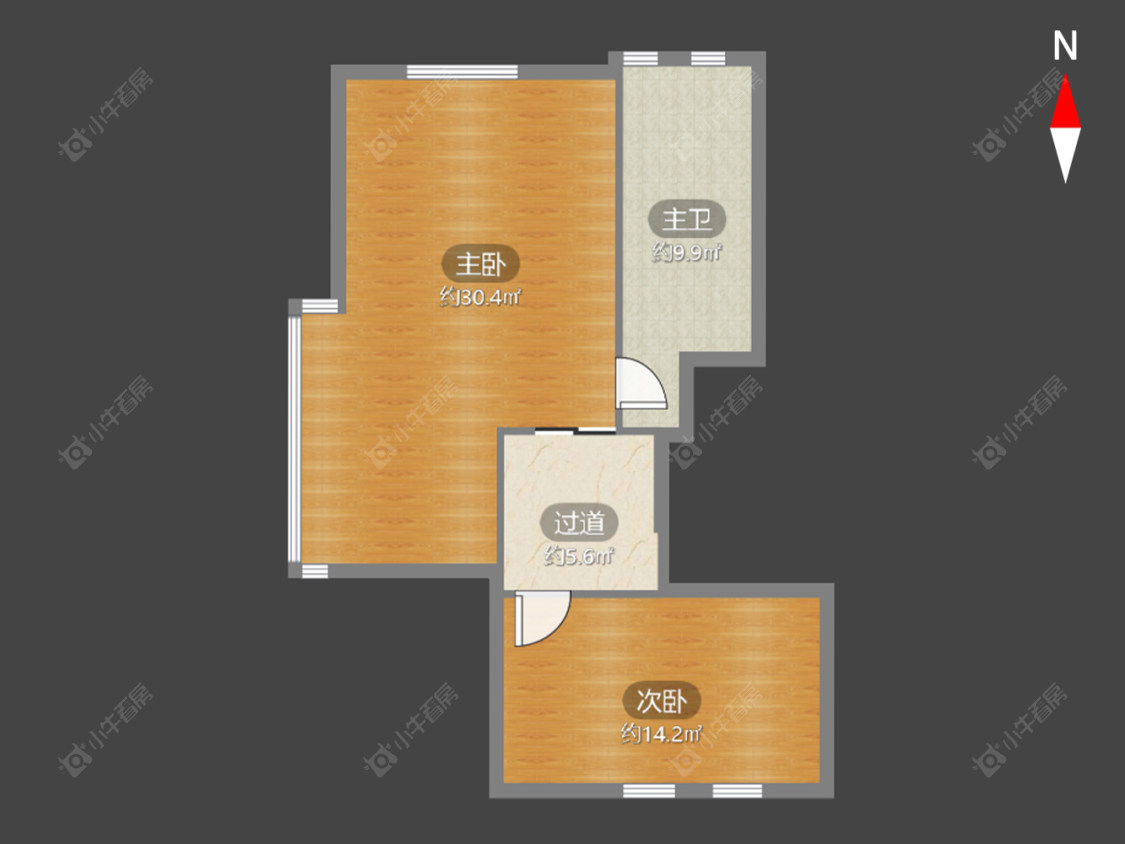 常州水晶城别墅区在售二手房源户型图_小牛看房