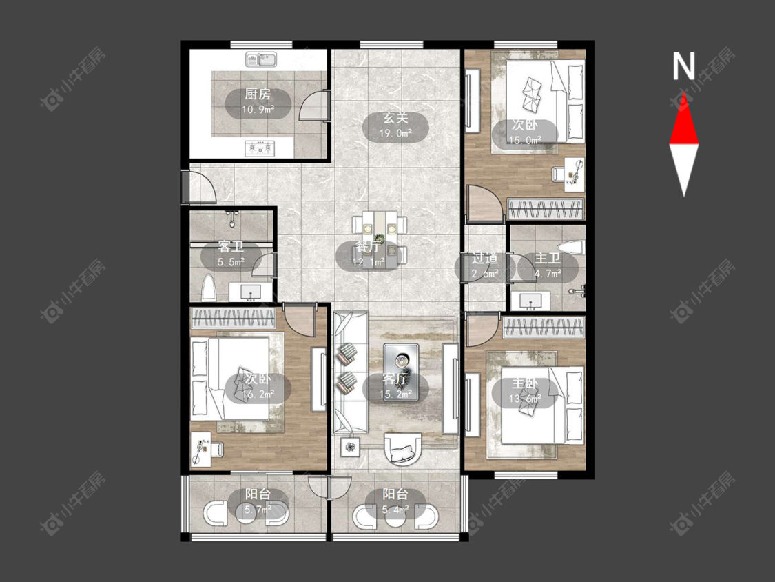顺通新村房源户型图 常州顺通新村在售二手房源户型图_小牛看房