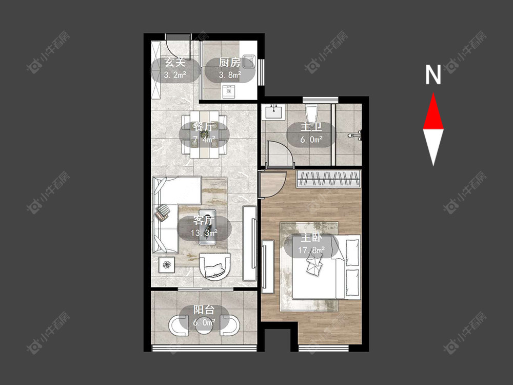 常州翡丽蓝湾（公寓）在售二手房源户型图_小牛看房