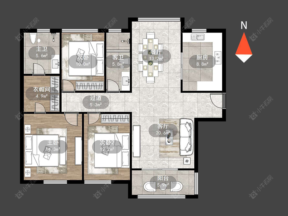 常州新城南都美域在售二手房_小牛看房