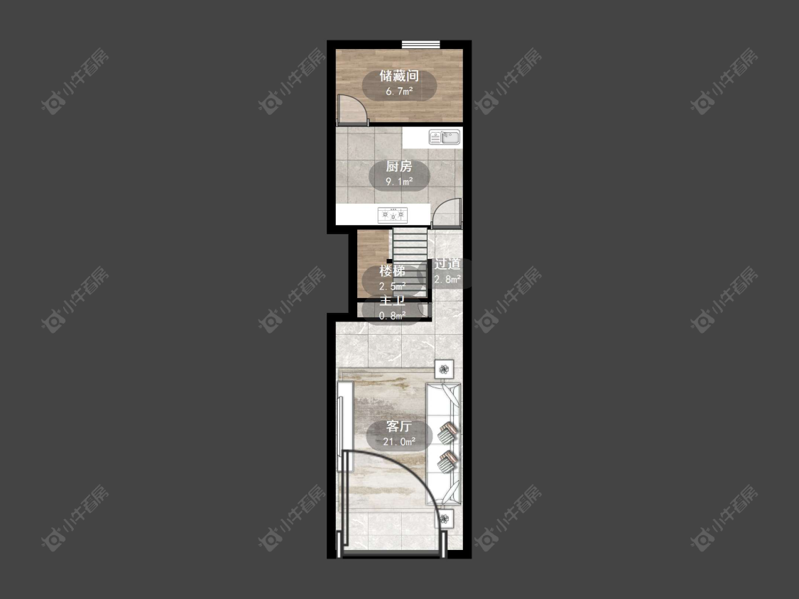 丹阳丹桂园南区在售二手房源户型图_小牛看房