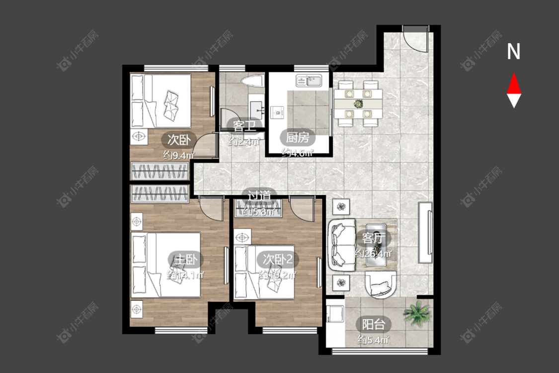 常州新城桃李郡在售二手房_小牛看房