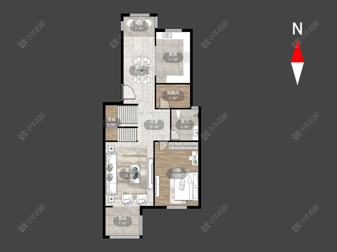 常州太湖明珠苑南苑在售二手房源户型图_小牛看房