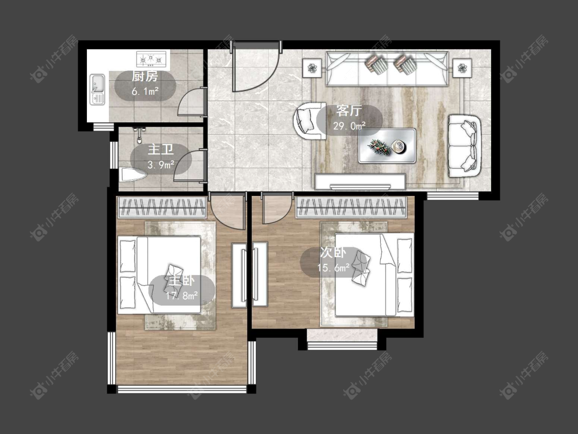 南门花园房源户型图 丹阳南门花园在售二手房源户型图_小牛看房
