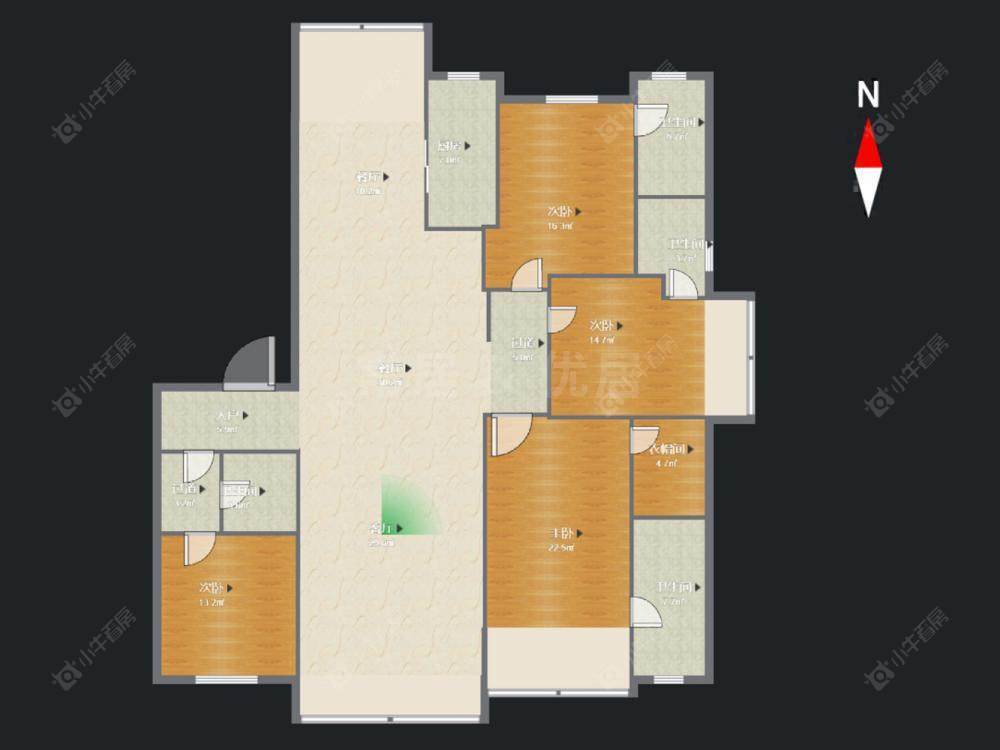 常州银河湾明苑一期在售二手房源户型图_小牛看房