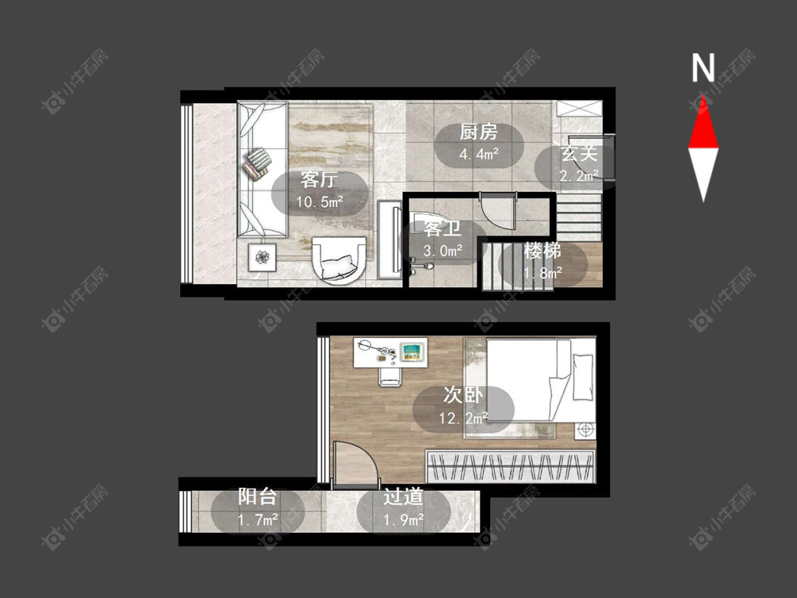 常州山外有山在售二手房源户型图_小牛看房