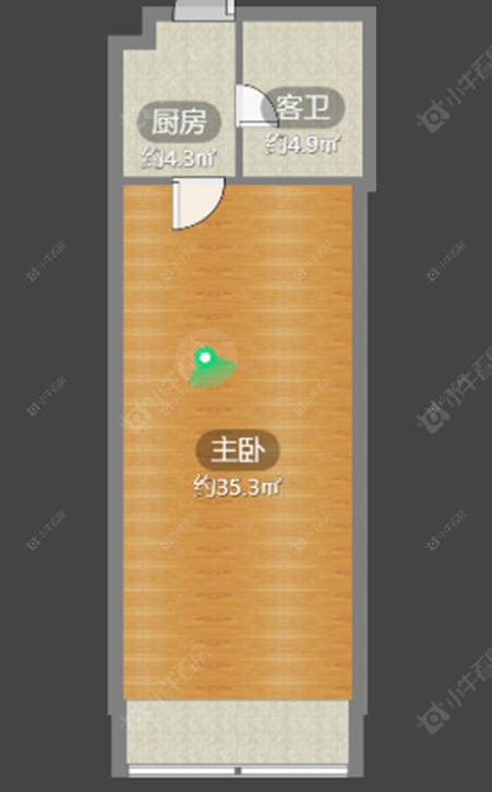 常州恒大翡翠华庭租房_恒大翡翠华庭1室1厅房源出租