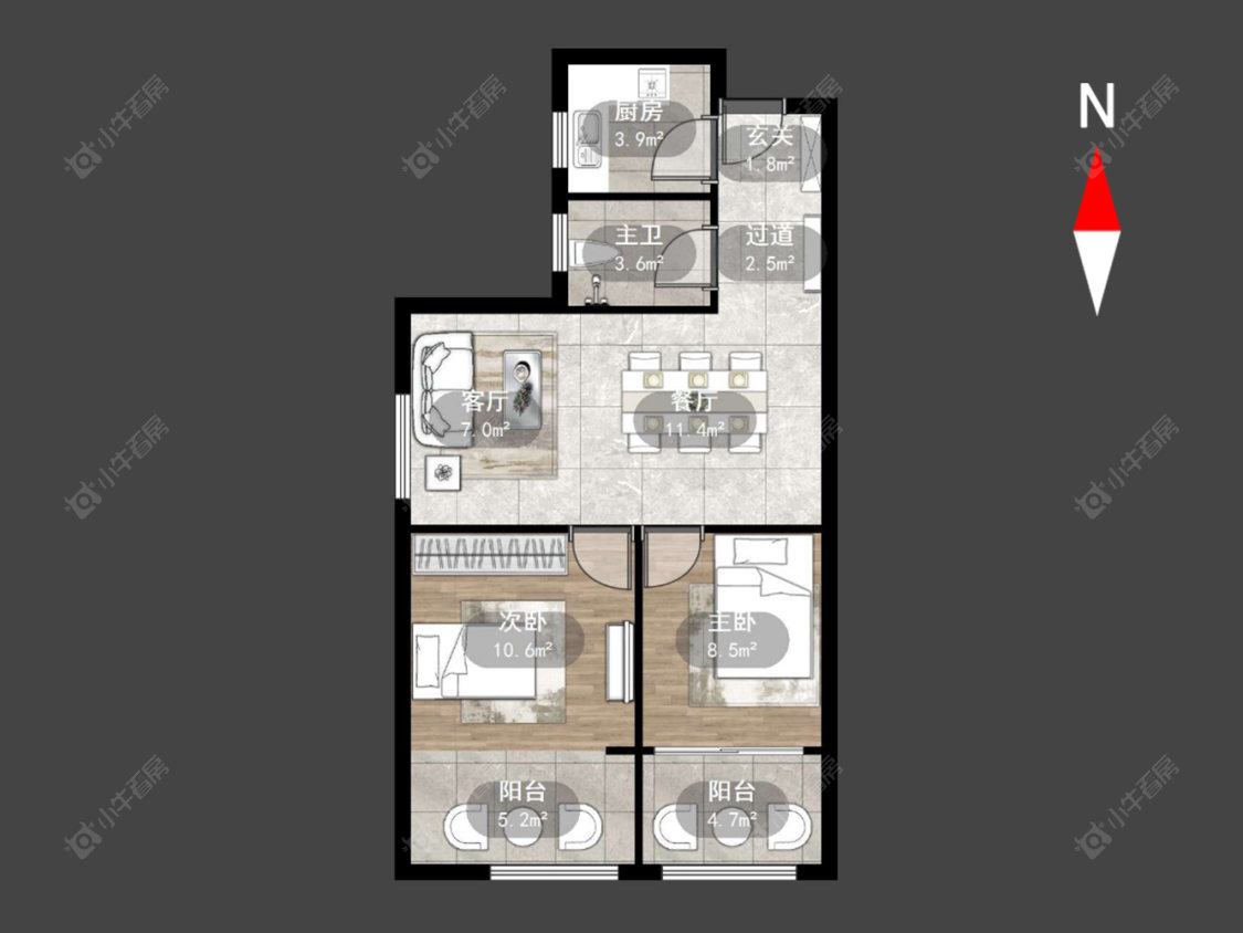 新城蓝钻苑东区房源户型图 常州新城蓝钻苑东区在售二手房源户型图_小牛看房
