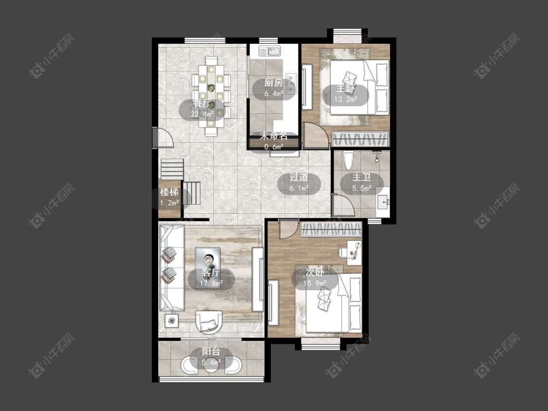 普善人家房源户型图 丹阳普善人家在售二手房源户型图_小牛看房