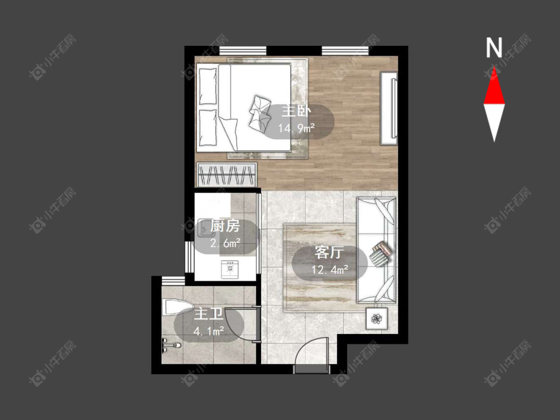 常州天禄商务广场在售二手房源户型图_小牛看房