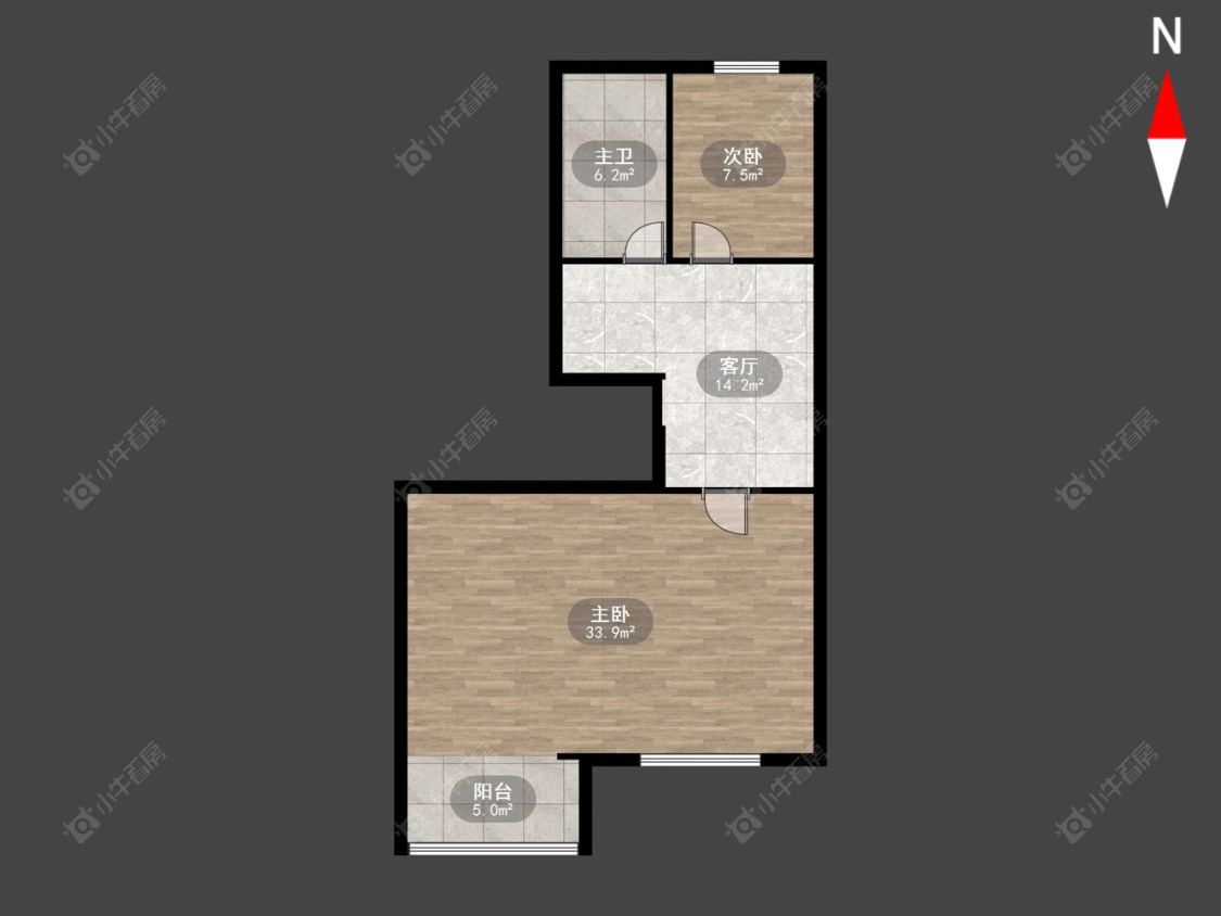 常州铭巷家园在售二手房房源户型图_小牛看房