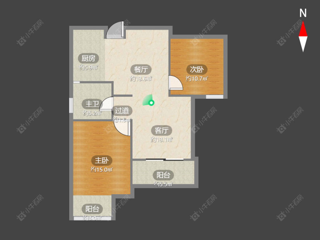 常州名桂坊在售二手房源户型图_小牛看房