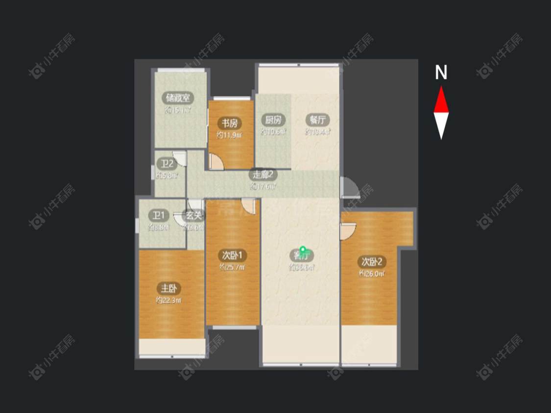 常州佳兆业凤凰湖壹号在售二手房源户型图_小牛看房