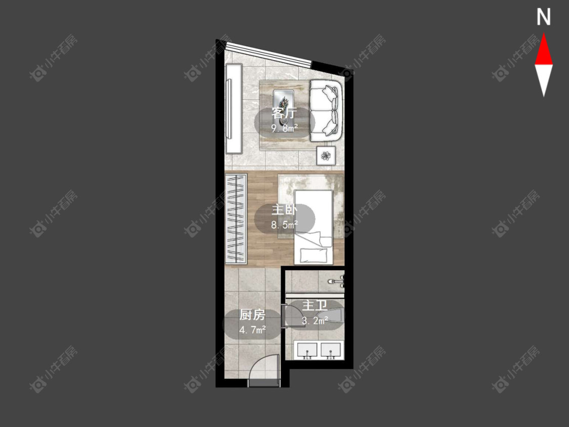 常州嘉宏盛世在售二手房源户型图_小牛看房