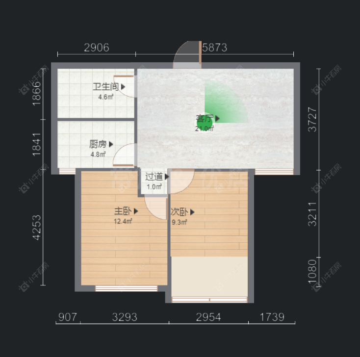 常州蔷薇家园在售二手房源_小牛看房