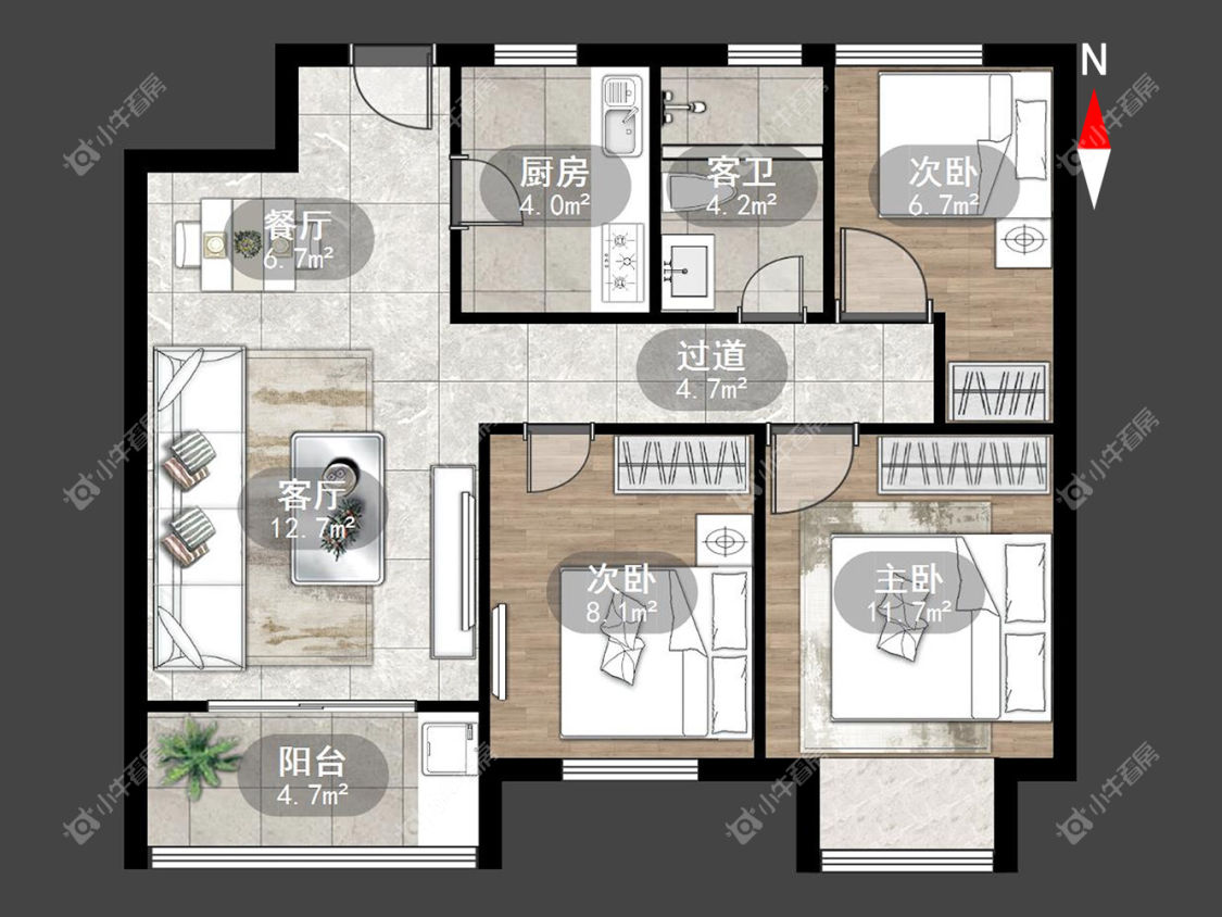 常州上东区在租房源_小牛看房