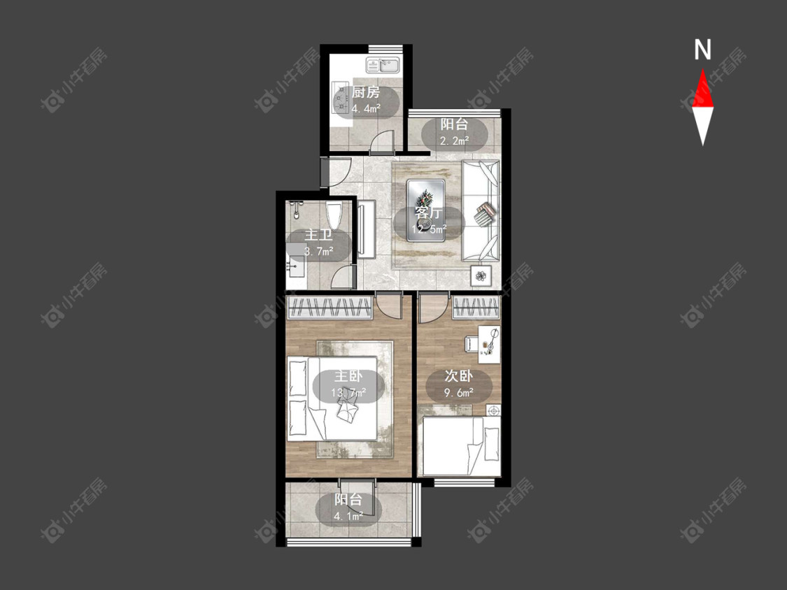 丽丰苑房源户型图 常州丽丰苑在售二手房源户型图_小牛看房
