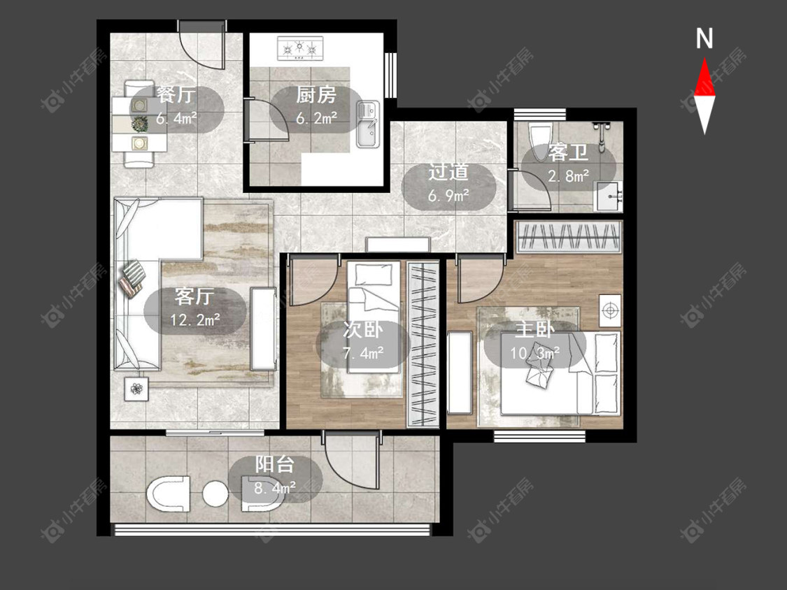 常州天启瑞禧花园在售二手房_小牛看房