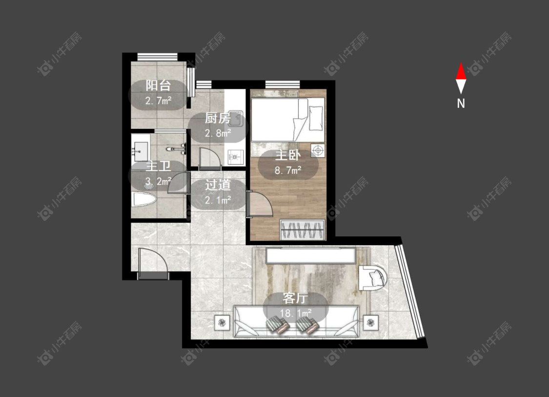 新天地商业广场房源户型图 常州新天地商业广场在售二手房源户型图_小牛看房