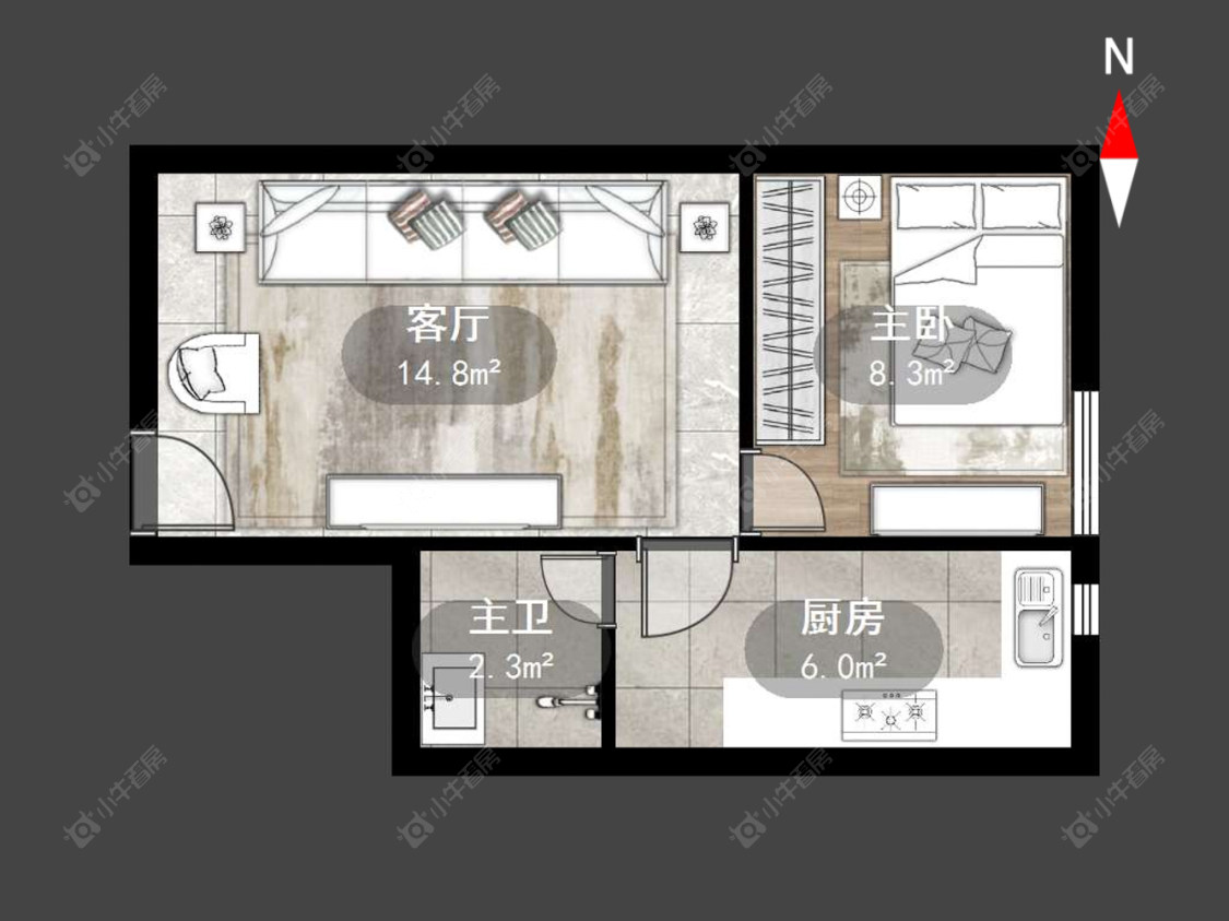 常州金鼎公寓在售二手房房源户型图_小牛看房