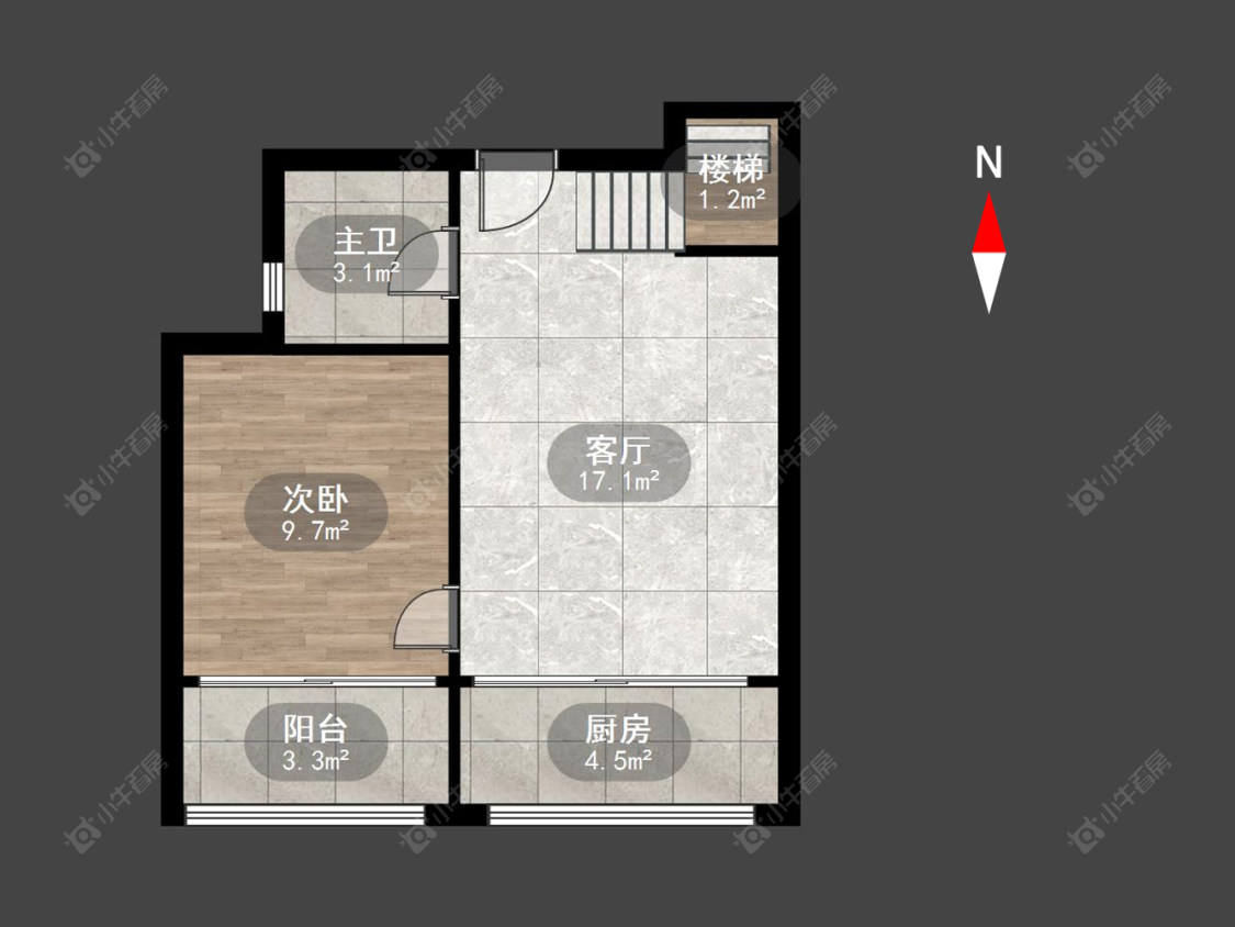 常州滨江明珠城东区在售二手房房源户型图_小牛看房