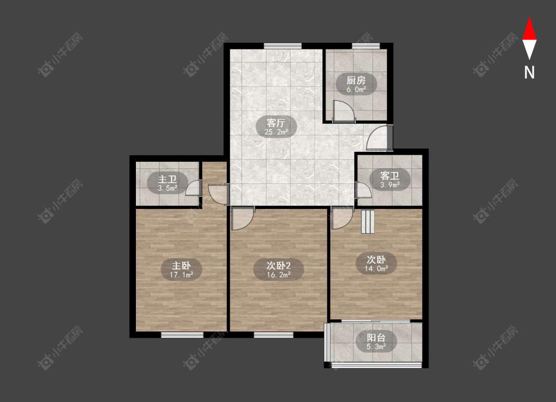 常州劳动新村南区在售二手房房源户型图_小牛看房