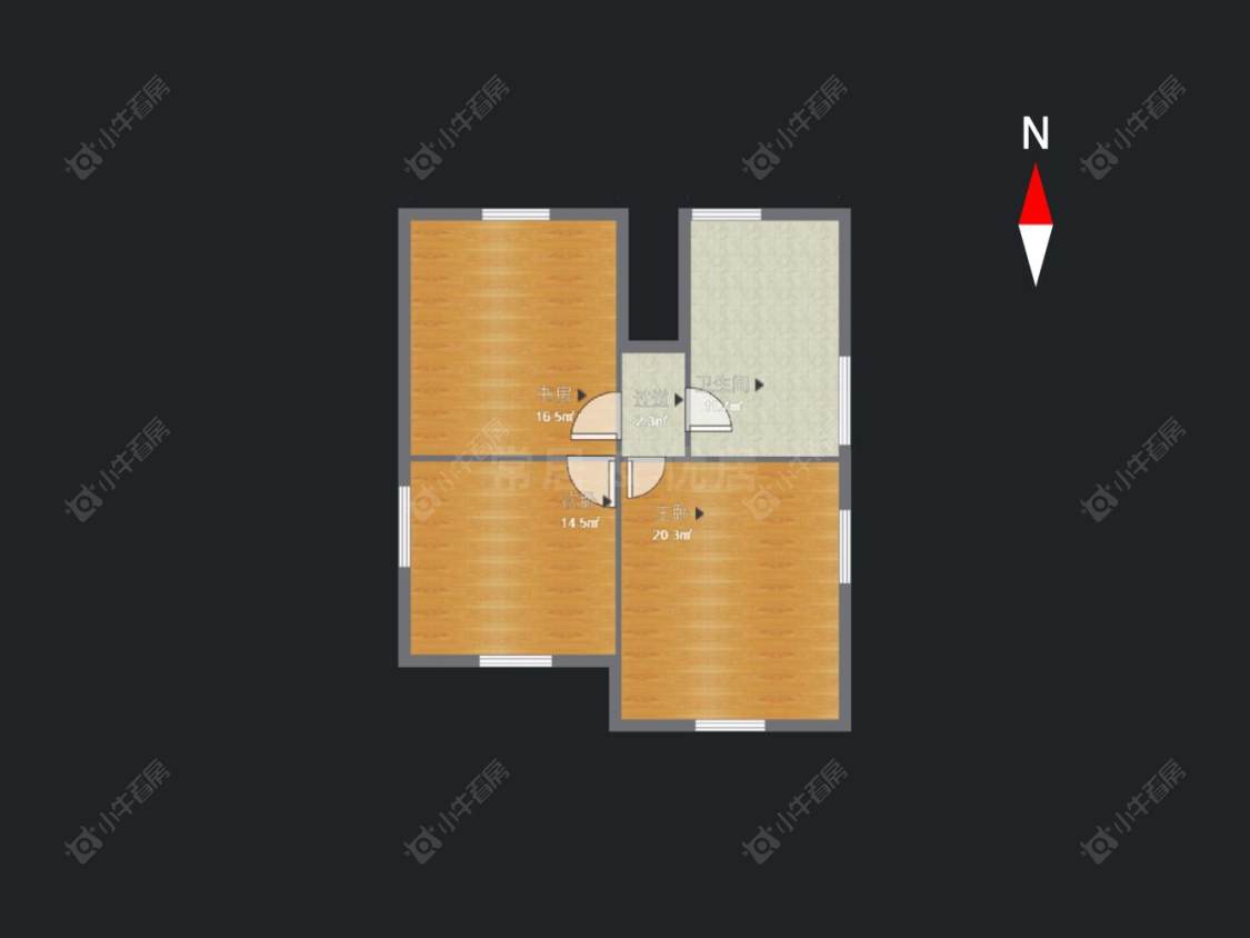 常州红梅新村在售二手房源户型图_小牛看房