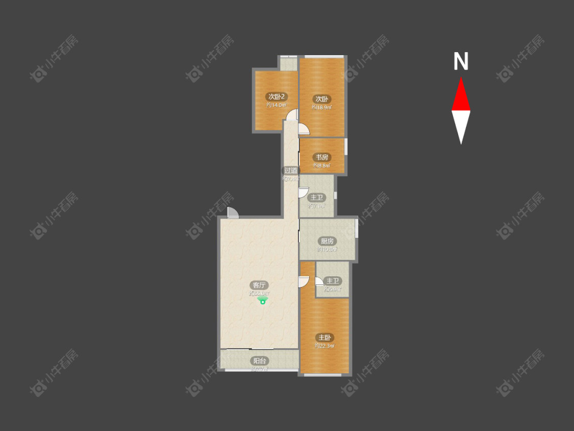 常州御翠园在售二手房源户型图_小牛看房