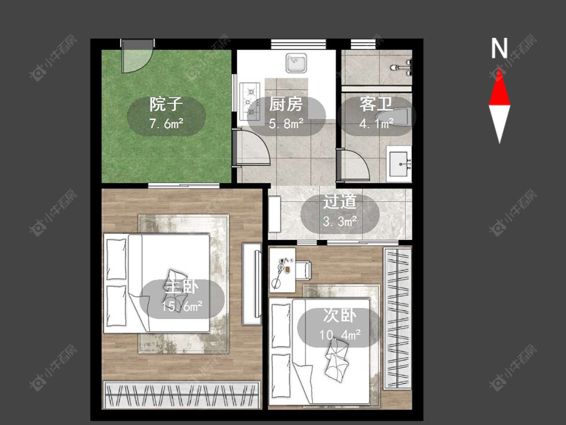 工房北区房源户型图 常州工房北区在售二手房源户型图_小牛看房