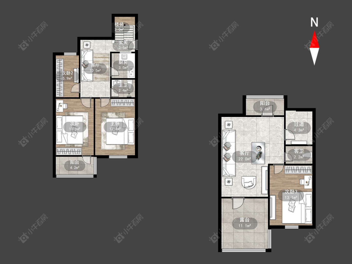 常州清潭新村在售二手房源户型图_小牛看房