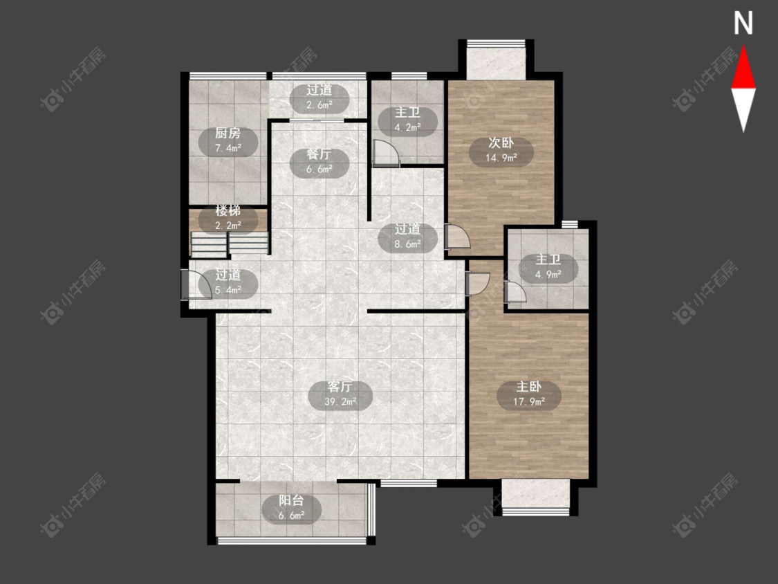 河景花园房源户型图 常州河景花园在售二手房源户型图_小牛看房