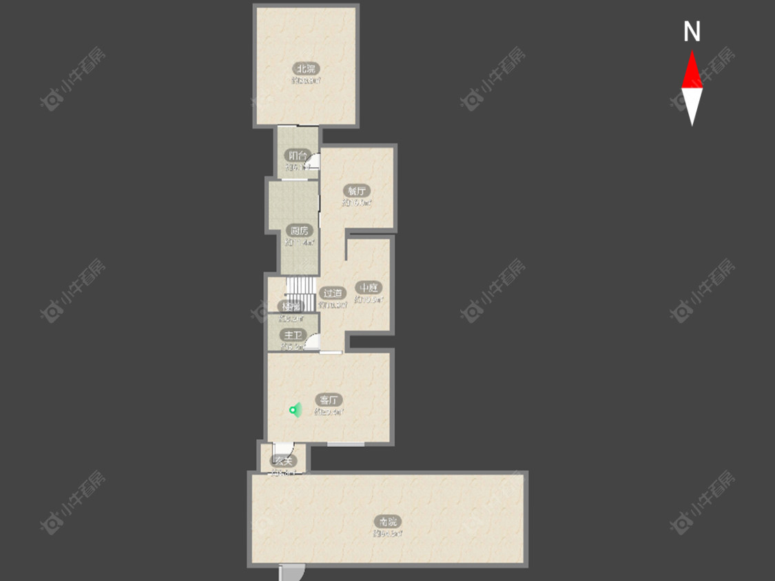 常州公园壹号一二期在售二手房源户型图_小牛看房