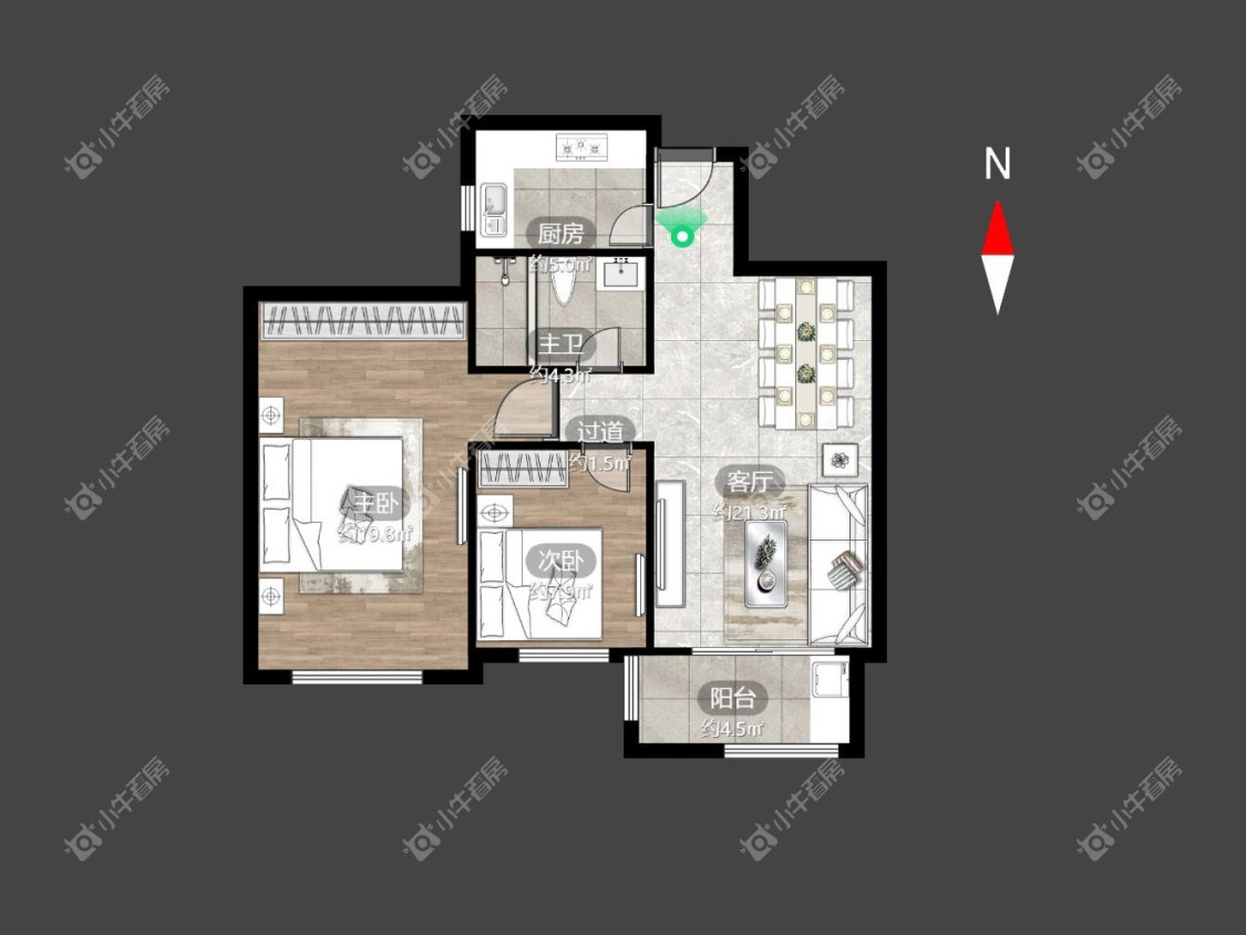 常州康桥水郡在租房源_小牛看房