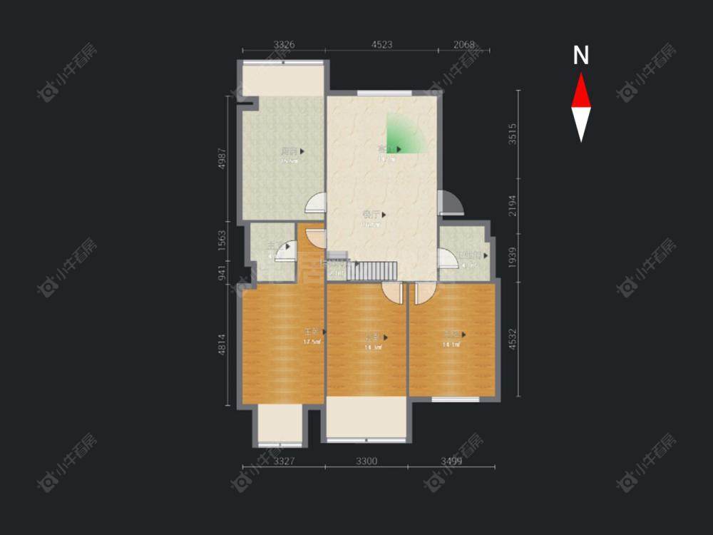 常州东苑在售二手房源户型图_小牛看房
