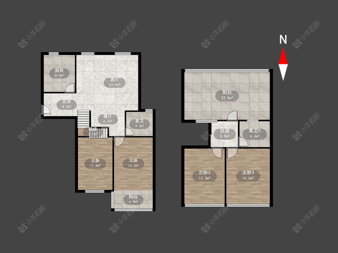 常州迎春花园在售二手房源户型图_小牛看房