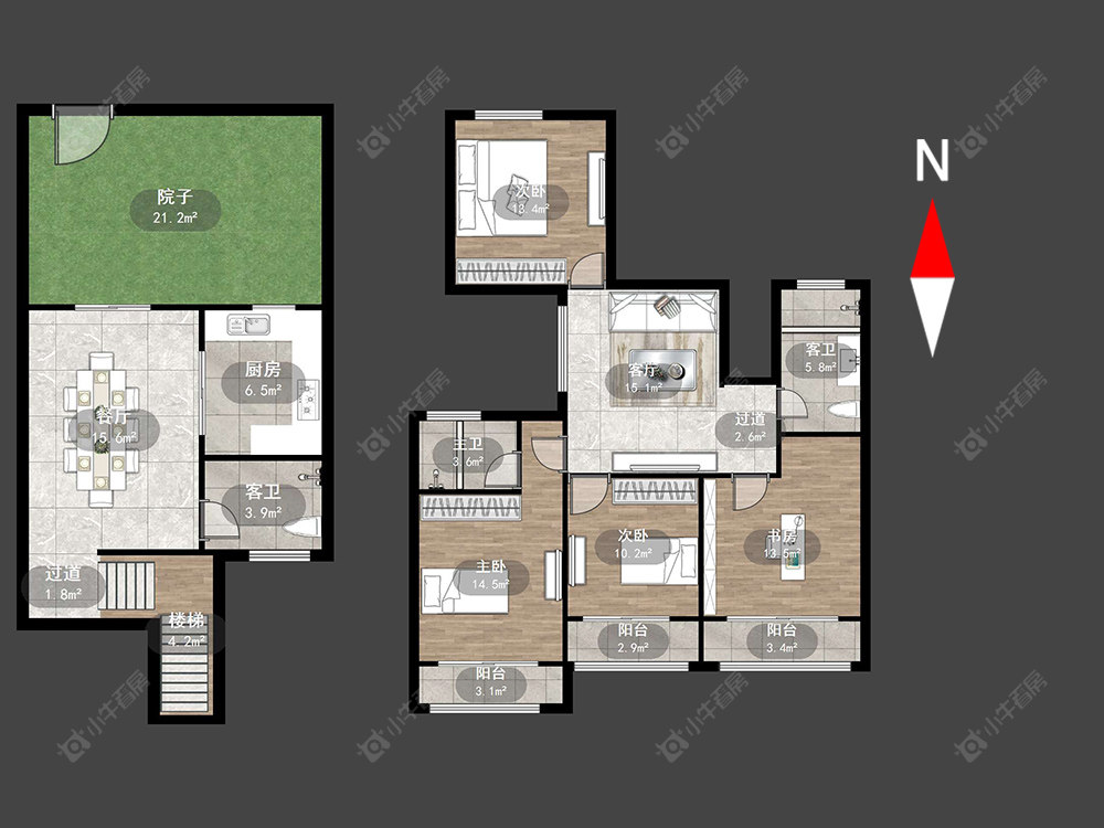 常州习园在售二手房源户型图_小牛看房